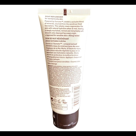 Ahava-Time to hydrate; night replenisher NWT SEALED - Picture 2 of 2